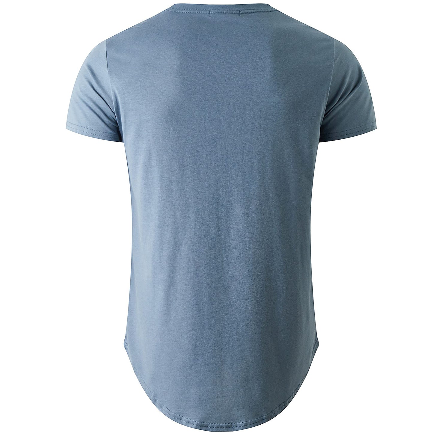 KLIEGOU Men's Hipster Hip Hop Longline