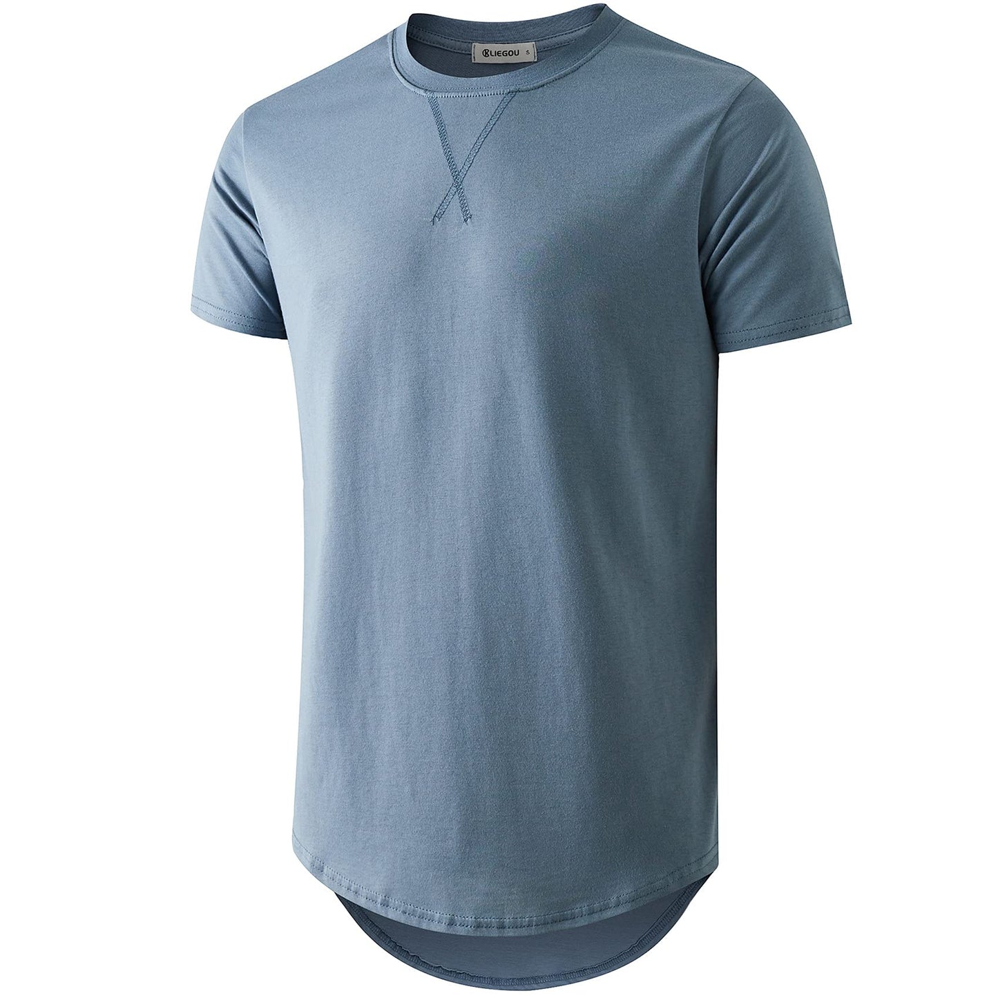 KLIEGOU Men's Hipster Hip Hop Longline