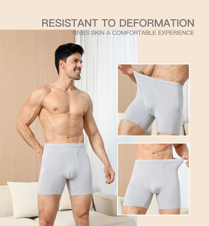 HAVVIS Men's Performance Underwear Boxer Large, Briefs : B01 - 6 Pack