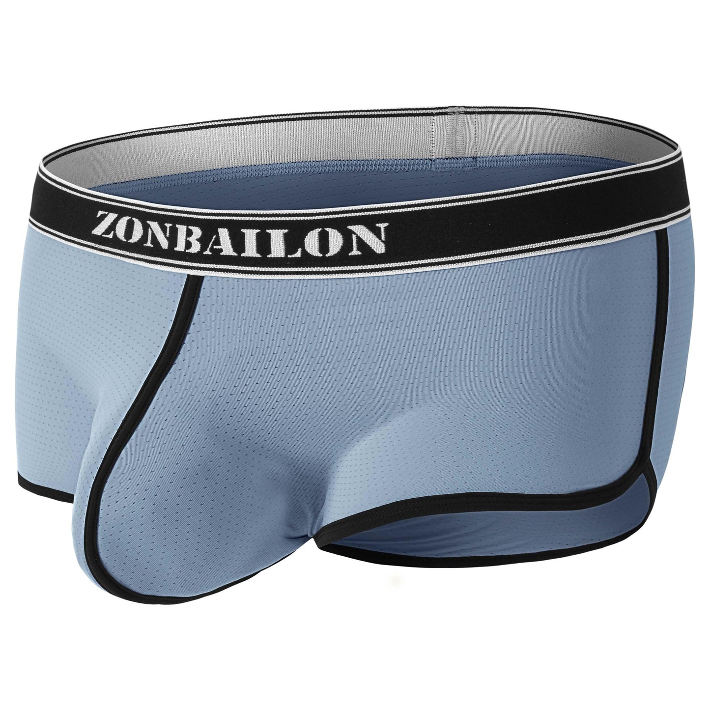 ZAIGGUT Men's Support Pouch Underwear Bulge Enhacing Ice Silk