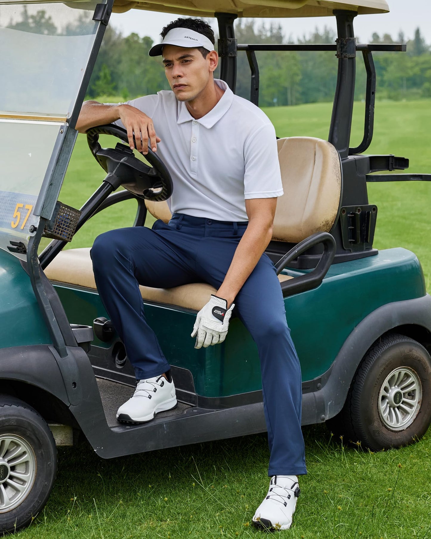 Men's Classic Fit Stretch Golf & Dress Pants